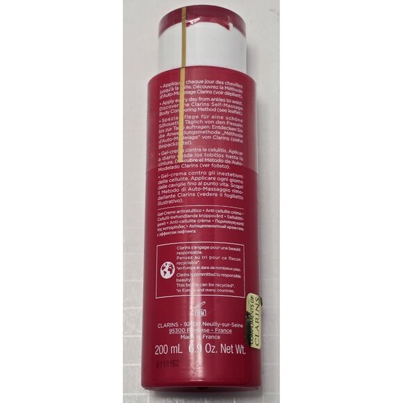 Clarins Body Fit Anti-Cellulite Contouring Expert 200ml Sealed 6.9oz NO BOX New - Picture 2 of 4